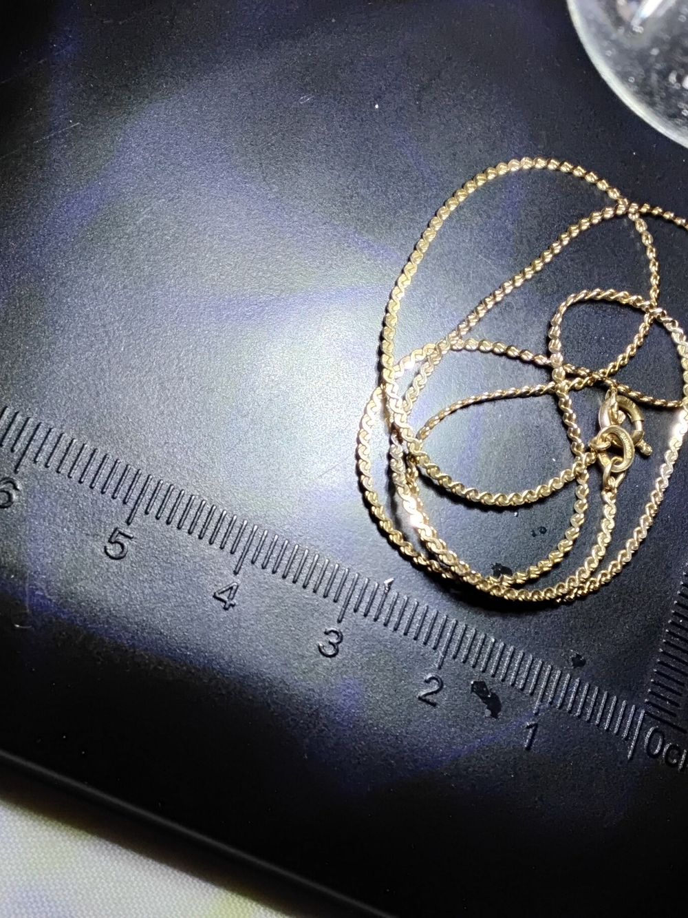 Vtg Baroness Serpentine 14KGF Chocker Neck
